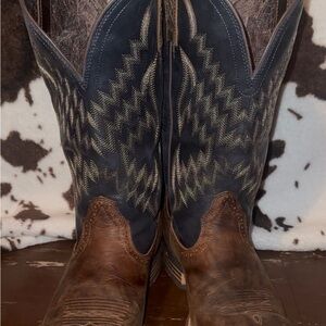 Ariat Brown and Blue Men's Boots